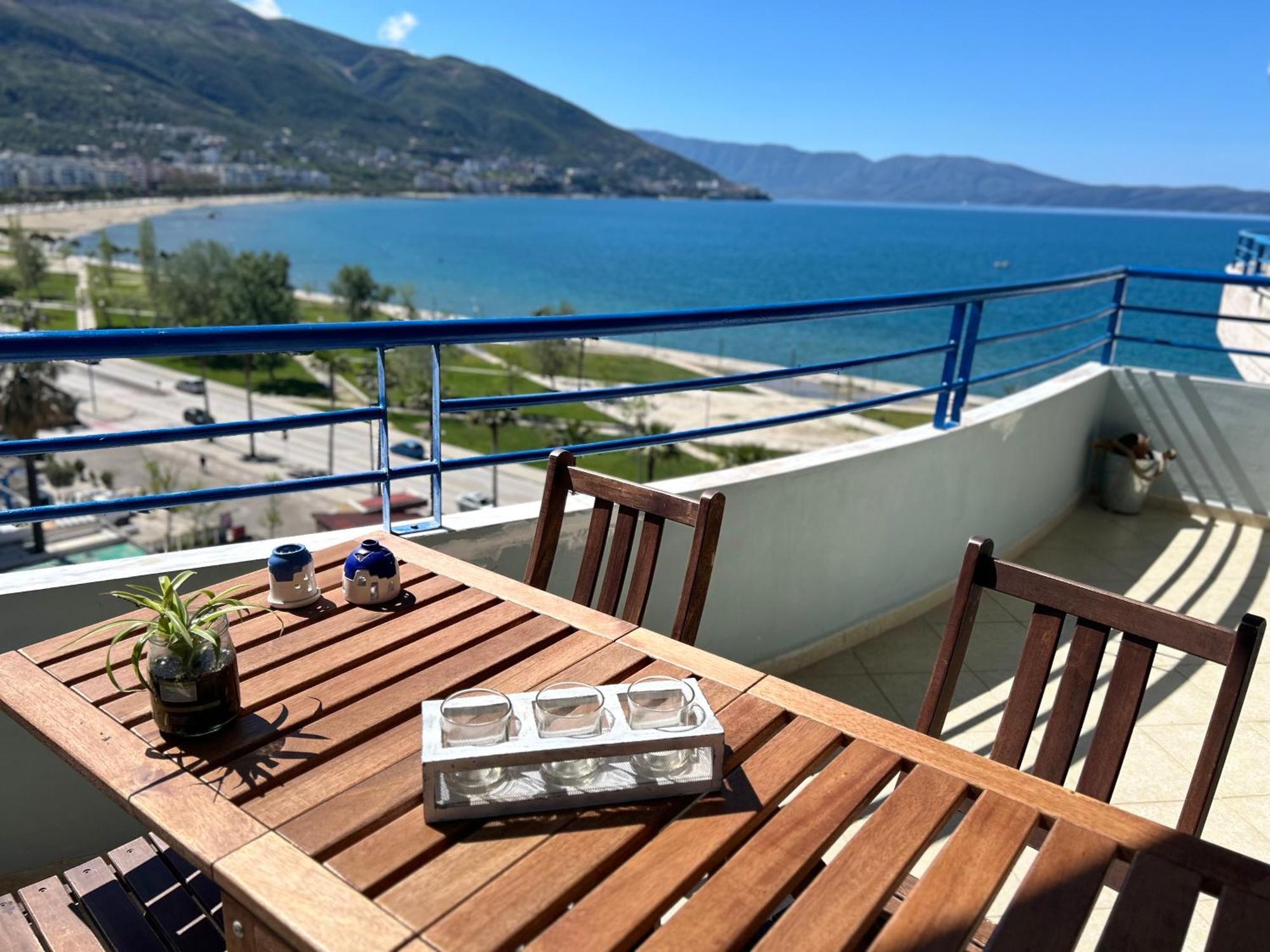 Casa Con Vista Mare Daire Avlonya Dış mekan fotoğraf